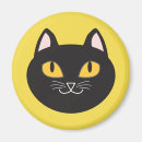 Search for black cat magnets Yellow