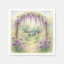 Search for wisteria napkins Watercolor