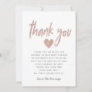 Search for pink gold thank you cards Girl
