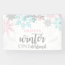 Search for winter wonderland banners Silver