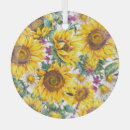 Search for sunflowers christmas tree decorations Autumn