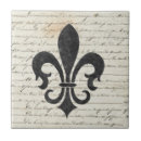 Search for vintage fleur de lis tiles French