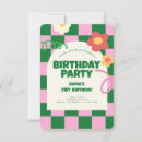Search for 90s invitations Chequered