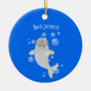 Search for narwhal christmas tree decorations Kawaii