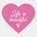 Search for life is beautiful stickers Good vibes