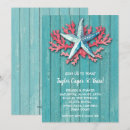 Search for starfish birthday invitations Ocean