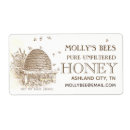 Search for beehive labels Honey