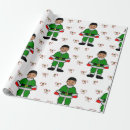 Search for cute kids christmas wrapping paper Black