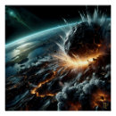 Search for asteroid art Impact