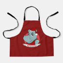 Search for cartoon hippo aprons For kids