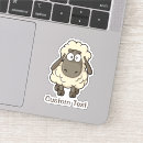 Search for white lamb stickers Sheep