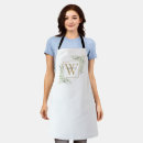 Search for floral monogram aprons Feminine