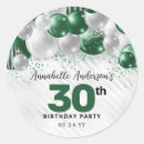 Search for silver green stickers Quinceanera