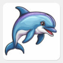 Search for cartoon dolphin stickers Ocean