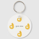 Search for hand signs key rings White