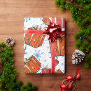 Search for red snowflake wrapping paper Stars