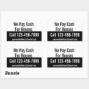 Search for buy stickers We buy houses
