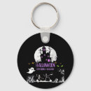 Search for spooky halloween key rings Witch