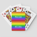 Search for rainbow playing cards Colours