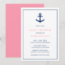 Search for beach baby girl shower invitations Anchor
