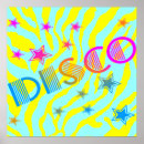 Search for 80s disco posters Neon
