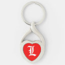 Search for l a key rings Heart