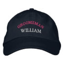 Search for groomsmen hats Embroidered