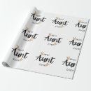 Search for aunt wrapping paper Mum