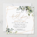 Search for monogram bridal shower invitations Elegant
