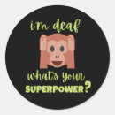 Search for deaf stickers Impaired