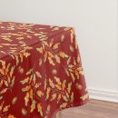 Search for autumn colors tablecloths Leaves