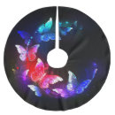 Search for butterflies tree skirts Black