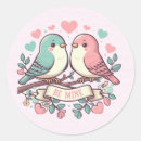 Search for cute lovebird stickers Hearts