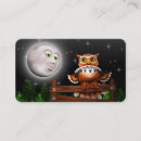 Search for woodland fairy fairy in the forest business cards Moon