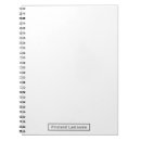 Search for blank notebooks White