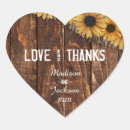 Search for burlap wedding stickers Thank you