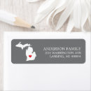 Search for michigan return address labels State