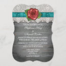 Search for teal and grey wedding invitations Rose