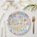Search for mediterranean paper plates Italian