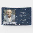 Search for retirement party banners Blue