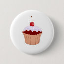Search for cupcake with cherry badges Food