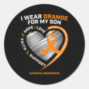 Search for dad son stickers Leukaemia awareness month