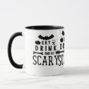 Search for halloween quotes mugs Skull