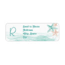 Search for nautical return address labels weddings Starfish