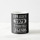 Search for 1979 mugs Birthday