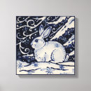 Search for snow white canvas prints Blue