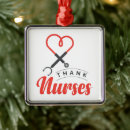 Search for nurse thank you christmas tree decorations Medicine