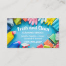 Search for sponge business cards Housekeeping