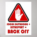 Search for introverted posters Anxiety