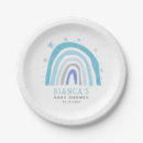 Search for rainbow paper plates Baby shower